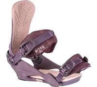 Nitro Cosmic '24 All Mountain Freeride Freestyle Fixation pour Snowboard Femmes, Série Factory Craft, S/M