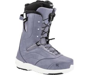 Nitro Crown TLS Botte de Snowboard légère pour Femme avec système de laçage Rapide Allround Freestyle Freeride Softboot, Lilac, 24,5