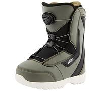 Nitro Droid Boa Bottes de Snowboard Jeunesse Unisexe, Charbon-Blk-WHT, 175