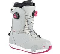 Nitro Dynasty Boa 24 All Mountain Freeride Premium Système de laçage Rapide Step on Boot Boat Snowboard Bateau Femmes, Iron-Wine, 27