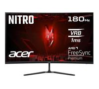 Nitro Ed320Qrs3Biipfx,Écran Pc Gaming Incurvé 31.5"" Fullhd Va,180Hz (1920X1080,16:9,Amd Freesync Premium,1Ms (Vrb),250Nits,2Xhdmi