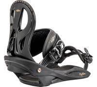 Nitro Femmes Rythm All Mountain Freestyle Pas Cher Attache Snowboard Fixation, Black Bronze, S