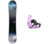 Burton - Fixations de snowboard All mountain - Step On Escapade Black pour Femme - Taille M - Noir Noir M