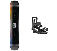 Nitro - Fixations de snowboard all mountain - Pack Optisym 2025 - Noir Noir S,M,L,XL