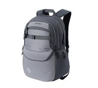 Nitro Future Hero Sac à dos d'écolier avec organiseur et compartiment pour ordinateur portable 17", graphite, 35 l, Décontracté