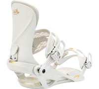 Nitro Ivy Fixation de Snowboard pour Femme Blanc cassé S/M
