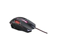 Nitro NMW200 - Retail Pack - souris - ergonomique - optique - 6 boutons - filaire - USB - noir - pour Nitro KG241Y X3, KG251Q X0biip; Nitro 20; 70;