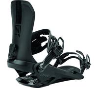 Nitro One Fixation Snowboard pour Hommes, Ultra Black, L