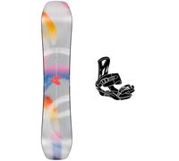 Nitro - Pack Planche Snowboard Optisym Womens - 146 + Queen - Planche Snowboard