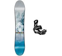 Nitro - Pack Planche Snowboard Santoku - 162W + Talent - Planche Snowboard