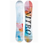 Pack snowboard." Nitro Lectra W Abstract White/multi 26 + Fixations - Femme - Bleu / Rouge / Rose - taille 149 - modèle 2026