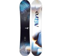 Nitro Planche de Snowboard LECTRA Leaf CAM-Out Camber Board '25 All Mountain Girls Board pour débutants Directional Twin
