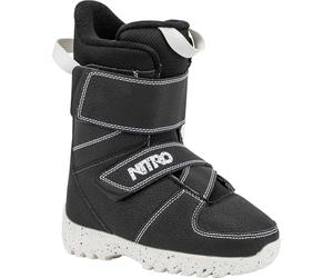 Nitro Rover Bottes de Snowboard Jeunesse Unisexe, Noir, MP 18 // EU 29 // US 12,5
