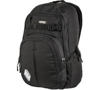 NITRO Sac à dos noir pour femme et homme - Daypacker Collection Chase Backpack True Black 111511