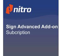 Nitro Sign Advanced Add-on Subscription ML ESD