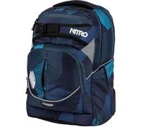 Nitro Snowboards 1161878052 - COMMUTATEUR KVM - 2018 Sac à Dos Loisir, 44 cm, 30 liters, Bleu (Fragments Azul)