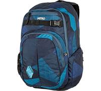 Nitro - Snowboards - Chase Sac à dos - Mixte - Bleu (Fragments Blue) - 51 x 37 x 23 cm, 35 L
