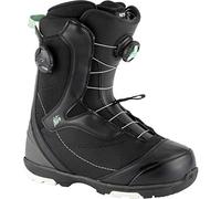 Nitro Snowboards Cypress Boa Dual '21 All Mountain Freestyle Système de laçage Rapide pour Femme, Bateau de Snowboard