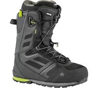 Nitro Snowboards Incline TLS '21 Splitboard Boot All Mountain Freeride Premium Système de laçage Neige Bateau Snowboard Bateau Noir Citron