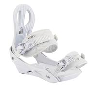 Nitro Snowboards Rythm '23 Fixation de Snowboard pour Femme Blanc Prune Taille S/M