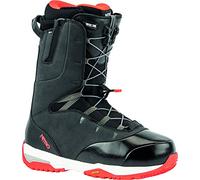 Nitro Snowboards Venture Pro TLS '20 All Mountain Freeride Freestyle Système de laçage Rapide Bottes de Snowboard Hommes, Noir/Rouge (Renard), 25