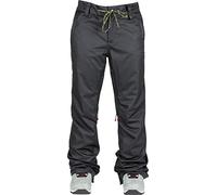 Nitro Snowboards Whistler 19 Pantalon de Snowboard pour Femme Boyfriend fit Chaud imperméable Respirant Coutures scellées Noir M