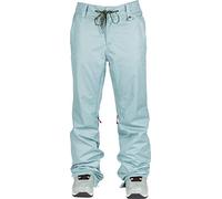 Nitro Snowboards Whistler 19 Pantalon de Snowboard pour Femme Coupe Boyfriend Chaude, imperméable et Respirant Coutures étanches Outerwear S Glacier