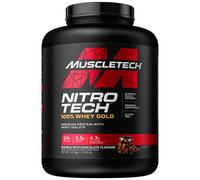 Nitro Tech 100% Whey Gold (2.27kg )Double ChocolatWhey ProtéineMuscletech Multicolore