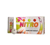 Nitro White Out Lot de 15 balles de Golf Multicolore Unisexe