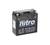 NITRO YT14B-4 -N- Batterie Moto AGM Fermé