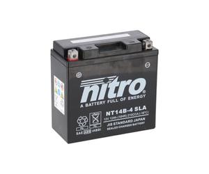 NITRO YT14B-4 -N- Batterie Moto AGM Fermé