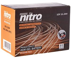 NITRO YTZ14S -N- Batterie Moto AGM Fermé