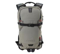 NitroBags Sac à dos de sport 'Rover 14L' gris / noir, Taille One Size