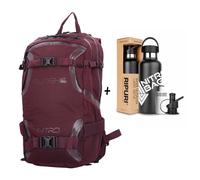 NitroBags Sac à dos de sport 'X Ripuri ' bordeaux, Taille One Size