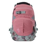 NitroBags Sac à dos 'Superhero' gris / rose / rouge foncé, Taille One Size