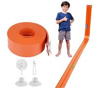 NitroBlast Piste de Course Flexible, Orange, 4,1 m, Compatible Hot Wheels et Matchbox, Circuit de Voiture avec Ventouses, Jeu Créatif pour Enfants