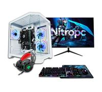 PC Gamer complet Nitropc Pack Bronze Plus - AMD Ryzen 5 5600GT, AMD Vega 7, RAM 16Go, M.2 1TB, Win11, WiFi - Écran 24 FullHD et accessoires