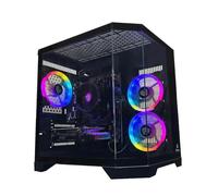 NitroPC - PC Gaming Avancé Silver Plus V2 (AMD Ryzen 5 5500 3,6 GHz, RX 3050 8 Go, RAM 16 Go, M.2 1 to, Windows 11 Pro, Éclairage RGB, WiFi5) Ordinateur de Bureau, PC Gamer (Noir)
