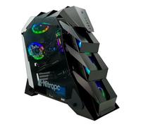 NitroPC - PC Gaming Élite (AMD Ryzen 7 9800X3D 4.7/5.2GHz, RTX 5080 16GB, RAM 32GB RGB, M.2 2TB, Windows 11 Pro, WiFi) Ordinateur de Bureau, PC Gamer