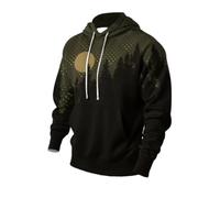 NITRY Sweat-Shirt Homme Jeunesse Personnalité Tendance À Capuche 3D Impression Numérique Capuchepullover Casual Mode Sport Manches Longues Sweat Hommes FF-06 4XL