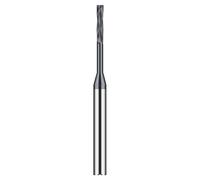 NITVIA 1 pc 1.41mm à 1.49mm carbure Machine alésoir Spirale flûte Haute précision tolérance mandrinage métal Cutter CNC 1.42 1.45 1.46 3 MM Tige (Color : Coated1.47xD3x50L)