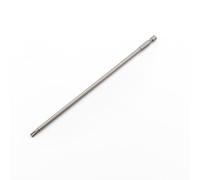 NITVIA 1pc 200mm Jeu d'embouts de Tournevis Torx magnétique S2 Embout de Tournevis électrique en Acier allié T10, T15, T20, T25, T27, T30 (Color : with Holes, Size : T10)