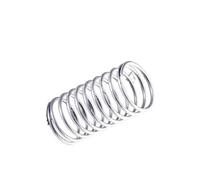 NITVIA 20 pièces Fil de Ressort de Compression diamètre 0.5mm diamètre extérieur 3mm Acier Inoxydable Micro Petit Ressort de Compression Longueur 5mm-50mm (Size : 3x5mm)