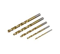 NITVIA 5 pièces Foret à Main Gauche 3.2/4.8/6.4/8.08.7mm Outils d'extraction Pratiques for Le perçage/l'inversion