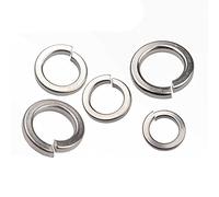 NITVIA Rondelles élastiques Acier Inoxydable 316 - Rondelles de Blocage Fendues à Section carrée M2-M24 (Size : M2 (50PCS))