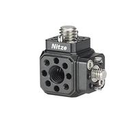 Nitze Arri Locating Mount Cube Adapter Compatible avec Bras Magique, Super Pince, Camera Mount Cube Adapter avec Trous de Localisation de 1/4", Trous de Localisation de 3/8" - N82B