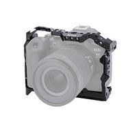 Nitze Cage Compatible avec Canon R6 Mark III/ R6 Mark II/ R5 C/ R5/ R6,avec NATO Rail Intégré, Double Cold Shoe et Plaque de Dégagement Rapide Arca - T-C04A