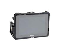Nitze Cage de moniteur en alliage d'aluminium avec serre-câble HDMI PE14 compatible avec moniteur d'écran de terrain Desview R7S/R7SII, rails NATO intégrés et griffe froide