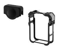 Nitze Cage pour caméra d'action DJI Osmo 360, avec griffe intégrée, capuchon d'objectif en silicone