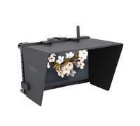 Nitze Cage pour Moniteur PortKeys BM7 II DS avec Pare-Soleil en Cuir PU, avec NATO Rail Intégré et Cold Shoe - JT-I04B